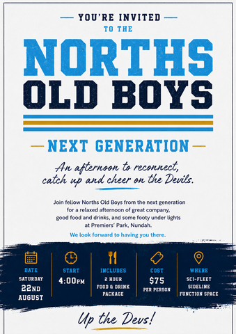 Next Generation _ Norths Old Boys Reunion