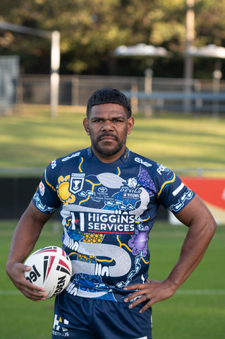 PRE-ORDER - 2026 Norths Devils Indigenous Tee (Male Design)