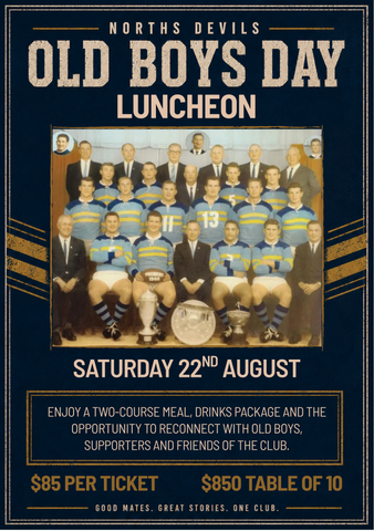 2026 Norths Old Boys Luncheon